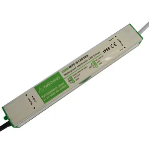 Fuente de alimentación LED WTF-D12036A, 12V, 3A, 36W, resistente al agua, tipo CE, ROHS