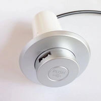 Prise de canapé et chargeur USB 2.1A Prise escamotable avec 3 ports USB