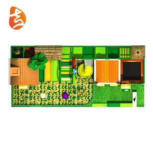 Miniparque infantil de plástico con temática de animales de <span class=keywords><strong>jungla</strong></span> para niños, suministros de fábrica, con <span class=keywords><strong>bolas</strong></span> de océano - Product Image 3
