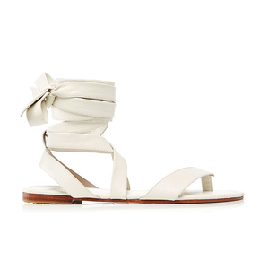 <span class=keywords><strong>Sandalias</strong></span> planas <span class=keywords><strong>romanas</strong></span> con tiras para mujer, zapatos sexys a la moda, <span class=keywords><strong>sandalias</strong></span> de gladiador, novedad de 2020 - Product Image 4