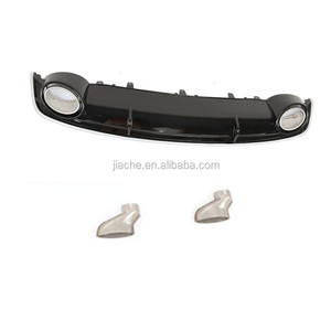 Diffuseur de pare-chocs arrière avec embouts d'échappement pour <span class=keywords><strong>Audi</strong></span> A7 <span class=keywords><strong>Sport</strong></span> 2016 2017 2018 Style RS7 PP Garde de pare-chocs de voiture - Product Image 5
