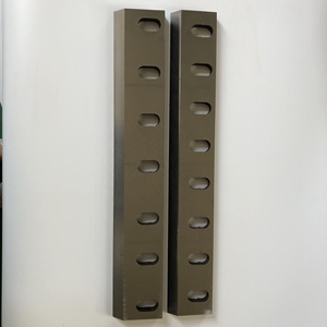 المطاط الإطارات النفايات المحبب أسطوانة تقطيع السكاكين آلة ذات جودة عالية من البلاستيك شفرات القطع المنشارية - Product Image 6