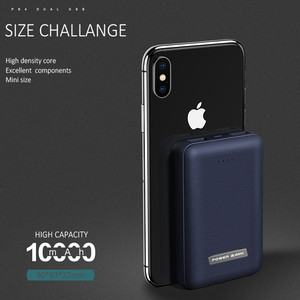 แบตเตอรี่สำรองแบบพกพา5V 10000สำหรับ <span class=keywords><strong>iPhone</strong></span> <span class=keywords><strong>X</strong></span>,แบตเตอรี่สำรองไฟขนาดเล็กพิเศษ2A Mah พาวเวอร์แบงค์ USB คู่ - Product Image 5