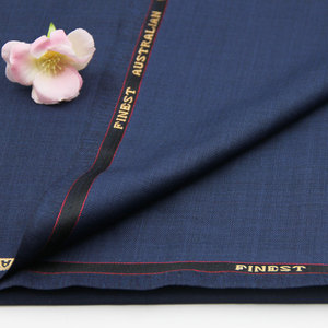 Trung Quốc Nhà Máy Mới Thời Trang Màu Xanh Ý Sợi Nhuộm Twill Vải Len Cho Người Đàn Ông Của Phù Hợp Với Dệt Ren Cho Bé Trai Và Cô Gái - Product Image 1