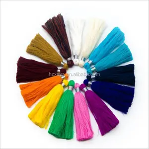Factory direct sale all kinds of cotton small garment tassel