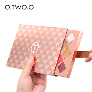 गर्म बिक्री O.TW O.O ब्रांड मेकअप कम MOQ 16 रंग शिमर ग्लिटर मैट आंखों के छायाएं पैलेट