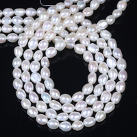 Perles de culture en pierres naturelles, g plate blanche de forme irrégulière, de grande taille 10-11mm 3A, fabrication de perles d'eau douce, vente en gros