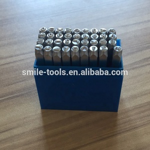 36 Cái Bạc Thư Và Số Punch Set Trang Sức Dập Kim Loại Bảng Chữ Cái LOGO Thép Tem Khuôn Công Cụ Đánh Dấu - Product Image 5