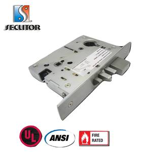 Serrure de porte à mortaise antivol pour hôtel, homologuée ANSI U.l- Fire Rated - Product Image 4