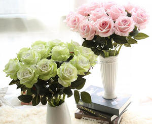 Alta tessuto artificiale fiori rosa varie occasioni-vendita calda di natale di Halloween laurea festa della mamma di Pasqua - Product Image 5