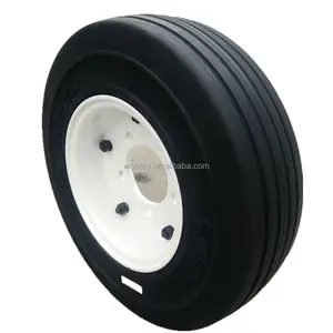 Speciale Luchthaven Buggage Trolley Solid Rubber Banden 4.00-8 400-8 Voor Trailers