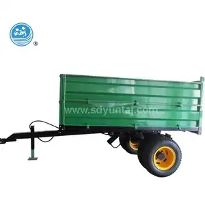 double axle farm tractor trailer for tractor