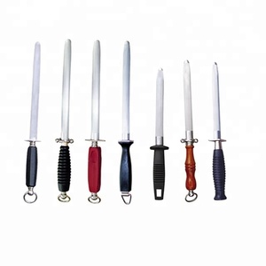 10-Inch Eco-Friendly Chromed Carbon <strong>Steel</strong> Multi-Grit Diamond <strong>Knife</strong> Sharpener <strong>for</strong> <strong>Sharpening</strong> <strong>Knives</strong> - Product Image 5