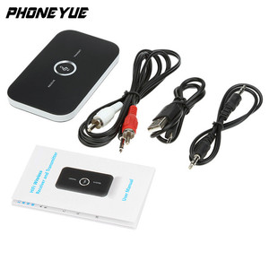 B6 2in1 Portátil Reproductor de <span class=keywords><strong>Audio</strong></span> Aux 3.5mm A2DP Wireless HIFI <span class=keywords><strong>Bluetooth</strong></span> Transmisor <span class=keywords><strong>Receptor</strong></span> de <span class=keywords><strong>Audio</strong></span> Adaptador - Product Image 1