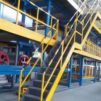 Línea de producción de fabricación de membrana impermeable para techos de betún SBS