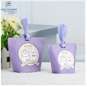 Boîte à bonbons en papier Style T personnalisé, coffret à bonbons dragées pour mariage, fournitures de fête, bonbonnière pour fête d'anniversaire, 10 pièces - Product Image 4