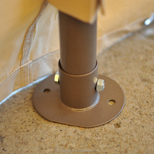 Abri d'auto Beige robuste 10x20 pieds, abri polyvalent avec auvent de voiture et parois latérales - Product Image 6