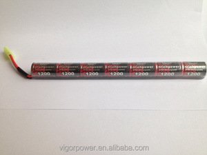 Venta caliente! ciclo profundo 2 / 3A 1200 mah 8.4 v batería nimh para airsoft <span class=keywords><strong>gun</strong></span> y rc coche made in china - Product Image 1