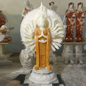 Cina marmo intagliato Migliaia Mani di Guanyin giada femminile statua di <span class=keywords><strong>buddha</strong></span> per la vendita - Product Image 2
