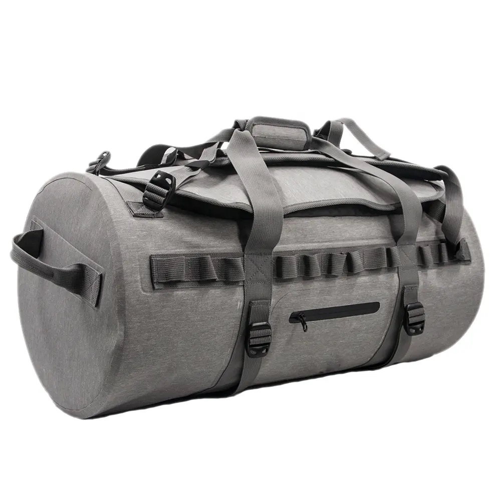 Elegante borsa a coda motore outdoor gear 40L 50l 70L impermeabile PVC TPU borsa da viaggio saldata zaino borsa da viaggio