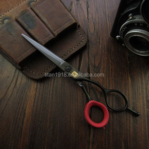 Titan Kéo Siêu Cắt Barber Kéo Đầy Màu Sắc Làm Tóc Kéo Đào Tạo Head Cho Thợ Làm Tóc - Product Image 4