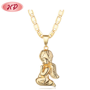 <span class=keywords><strong>Pendentif</strong></span> signe de la mort, bijoux religieux, Allah, porte-bonheur - Product Image 1