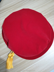 Gorra de graduación estilo Reino Unido Beefeater / Birretum Phd al por mayor - Product Image 5