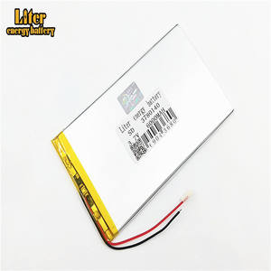Wholesale ultra thin 3780140 6000 mAh LiPo battery <strong>3</strong>,7 V rechargeable lithium ion polymer - Product Image 3