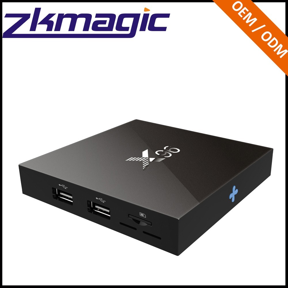 4 K de Vídeo X96 Android Top Box Set de Alta Calidad 2 + 16 gb android smart tv box