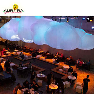 <span class=keywords><strong>Nuvole</strong></span> Gonfiabili LED per Decorazione Eventi e Feste a Tema, Palla Gonfiabile a Forma di Nuvola con Illuminazione LED per Pubblicità - Product Image 3