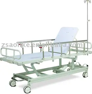 Vente en gros civière pour patients hospitalisés, civière hydraulique luxueuse pour soins médicaux