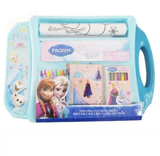 Set Pensil Warna Air Krayon Anak, Perlengkapan Menggambar Seni Melukis Anak-anak, Pensil Warna Air Frozen