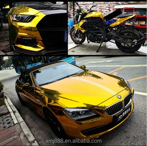 Colores múltiples de la alta calidad cromo espejo vinilo pegatinas para coche <span class=keywords><strong>moto</strong></span> envoltura - Product Image 5