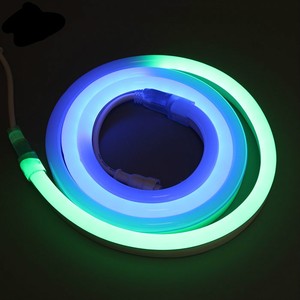 <span class=keywords><strong>12V</strong></span> <span class=keywords><strong>DMX</strong></span> địa chỉ RGB Neon <span class=keywords><strong>LED</strong></span> ống PVC cơ thể Flex dây cho kho Chiếu Sáng IP65 đánh giá đèn neon - Product Image 2