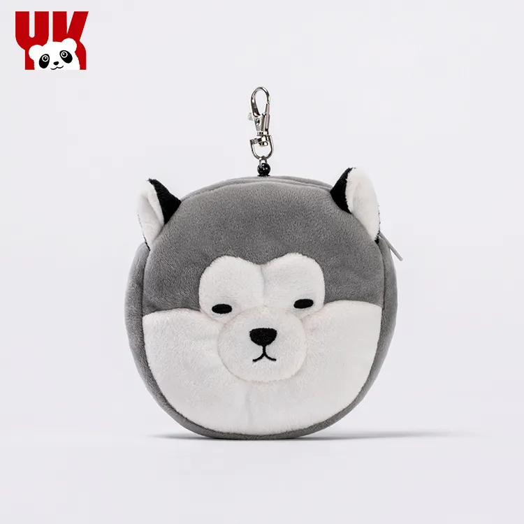 2021 медведь маленькая плюшевая сумка женская новая мультяшная милая детская мини кошелек для монет Универсальный мягкий медведь дизайнерская мягкая плюшевая сумка