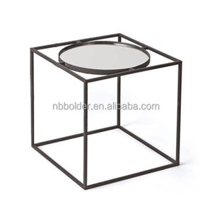 Moderne design en métal <span class=keywords><strong>carré</strong></span> table basse pour la maison decer mini meubles - Product Image 1