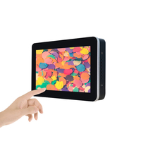 Tamaño de pantalla de 7 "Montaje en pared Pantalla táctil capacitiva de 7 pulgadas Tableta Android resistente
