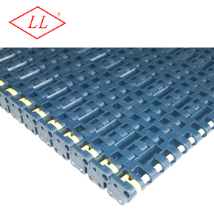 パッケージマシン使用条件用ローラー付き工業用LBPプラスチックコンベヤーチェーン (T-1500) - Product Image 1