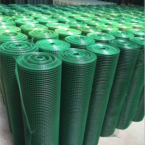 ירוק pvc מצופה 1/2 אינץ מרותך חוט מסך/מרותך רשת תיל ברזל לחמניות/פנלים - Product Image 4