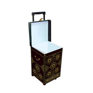 Hot bán tùy chỉnh tái chế giấy triển lãm tông xe đẩy túi siêu thị mua sắm Xe đẩy Trung Quốc nhà máy giá kệ trưng bày - Product Image 6