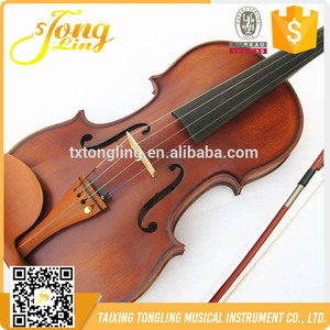Alta Calidad Mate Flameado Violín Estudiante Marca Alemana Violín 4/4 - Product Image 1
