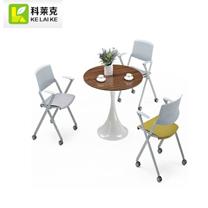 Bonne qualité salle de Réunion moderne ronde café table de négociation - Product Image 2