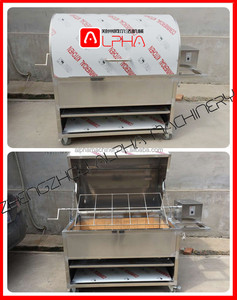 Nuovo Girarrosto Commerciale in Acciaio Inox ad Alta Efficienza per Agnello e Maiale, Griglia BBQ a Carbone - Product Image 5