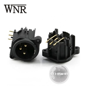 Connecteur <span class=keywords><strong>XLR</strong></span> classique WNRE 3 broches mâle CT3-05M-01 <span class=keywords><strong>Prise</strong></span> <span class=keywords><strong>audio</strong></span> Cannon - Product Image 2