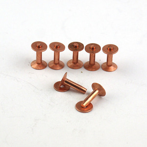 Remaches y Arandelas Redondos <span class=keywords><strong>de</strong></span> <span class=keywords><strong>Cobre</strong></span> Sólido - Product Image 2