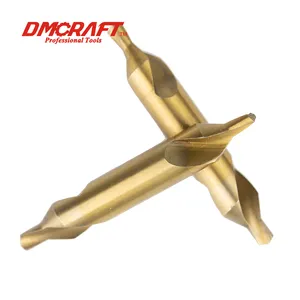 DM DIN3336542 HSS Centre Drill Bit 60 Degree Combined Countersink Spotting Drill Bit