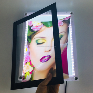 Magnético acrílico Fondo cartel pared publicidad Marco de imagen Led caja de luz <span class=keywords><strong>para</strong></span> <span class=keywords><strong>tiendas</strong></span> - Product Image 1