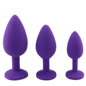 <span class=keywords><strong>Vendita</strong></span> Diretta dalla Fabbrica <span class=keywords><strong>Plug</strong></span> Anale in Silicone Altamente Flessibile 3 Misure Colori Personalizzati Giocattolo per Adulti - Product Image 6