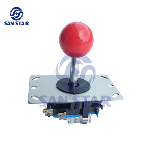 Joystick de juego de 8 vías, 2 mandos <span class=keywords><strong>arcade</strong></span>, perilla de burbuja - Product Image 5