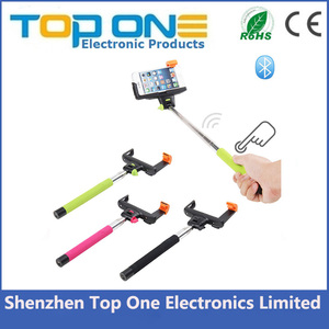 2015 nueva fábrica <span class=keywords><strong>monopie</strong></span> Bluetooth Selfie palo con Bluetooth botón del obturador - Product Image 3
